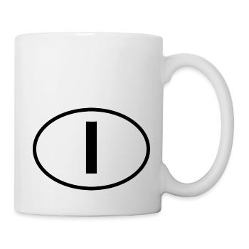 I - Mug blanc - blanc - Droite