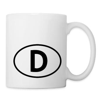 D - Mug blanc - blanc - Droite