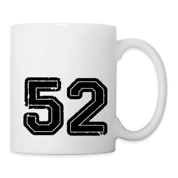 52 - Tasse - Weiß - Rechts