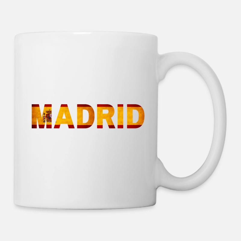 Madrid - Tasse - Weiß