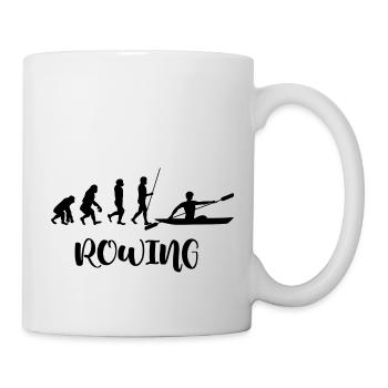 Bateau à rames cool Disant Motif Aviron Sport - Mug blanc - blanc - Droite