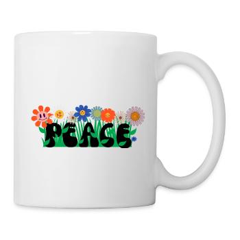 FRIEDE - Tasse - Weiß - Rechts