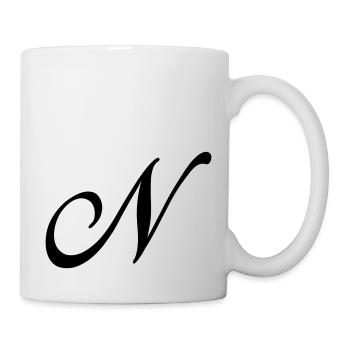 N - Mug - white - Right