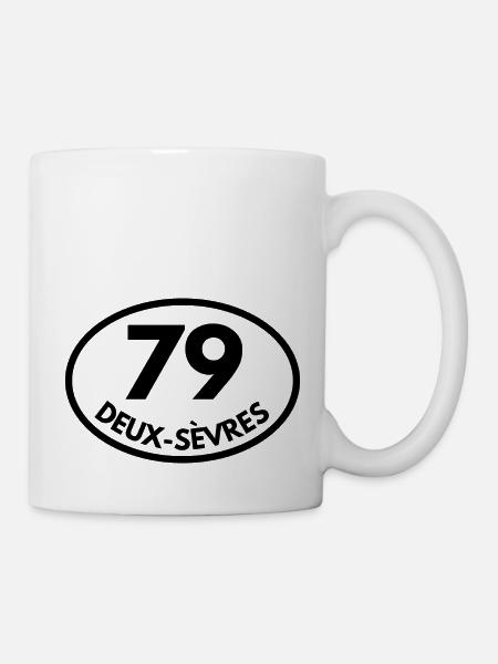deux-sèvres - Mug blanc - blanc