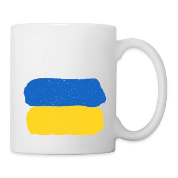 Stay with Ukraine - Tasse - Weiß - Rechts
