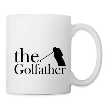 golf sport - Tasse - Weiß - Rechts