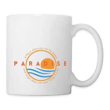 Paradise - Tasse - Weiß - Rechts