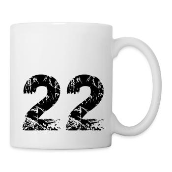 22 - Tasse - Weiß - Rechts