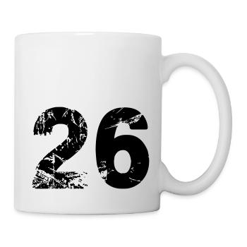 26 - Tasse - Weiß - Rechts