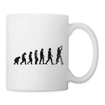 Artisan Mécanicien Tournevis Artisanat - Mug blanc - blanc - Droite
