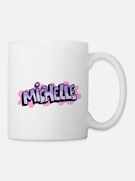 Grafitti Name Michelle - Tasse - Weiß