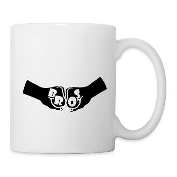 Fäuste Bros Team - Tasse - Weiß - Rechts