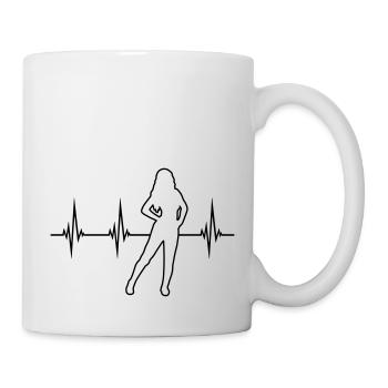 Frequency Hot Girl - Mug - white - Right