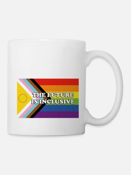 DIE ZUKUNFT IST INKLUSIV - Tasse - Weiß