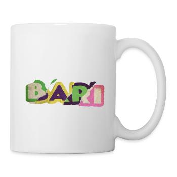 Bari Italie City Font Punk Retro Vacances - Mug blanc - blanc - Droite