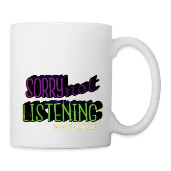 sport golfhoodie birthday golfgirls humor happy - Tasse - Weiß - Rechts