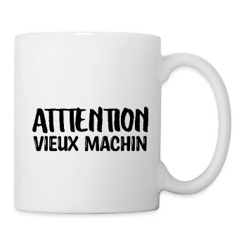 vieux machin - Mug blanc - blanc - Droite