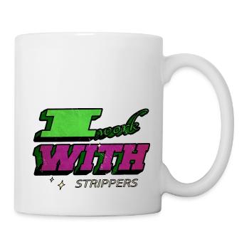 électricien à la retraite cadeau blagues de monteur de ligne - Mug blanc - blanc - Droite