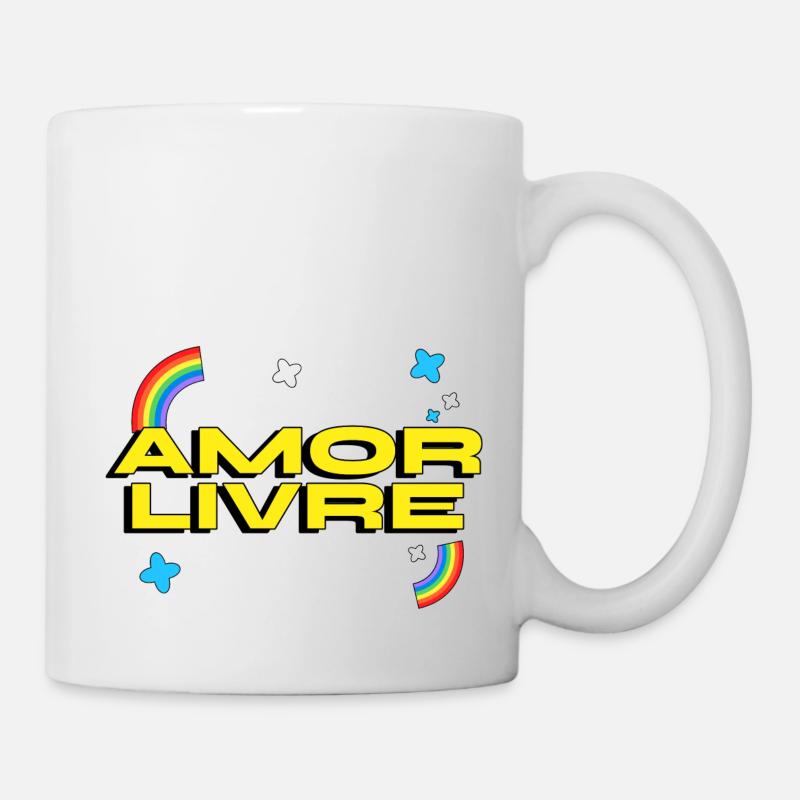 Amor Livre Pride - Mug - white