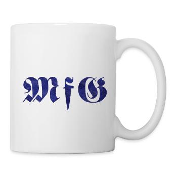 Mit freundlichen Grüßen - Tasse - Weiß - Rechts