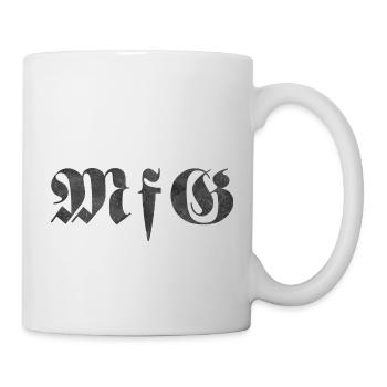 Mit freundlichen Grüßen - Tasse - Weiß - Rechts