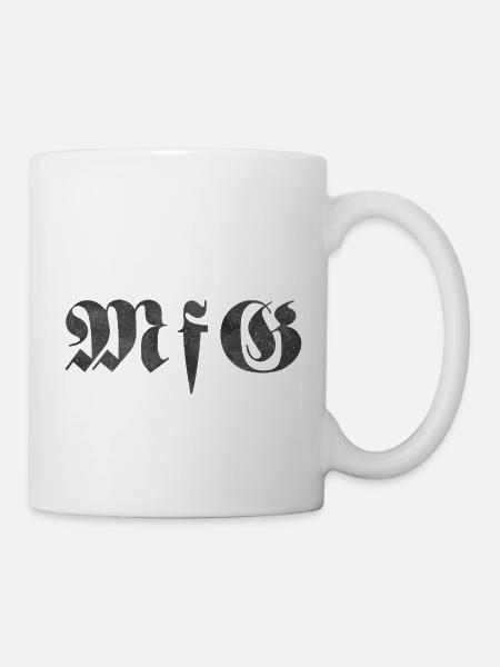 Mit freundlichen Grüßen - Tasse - Weiß