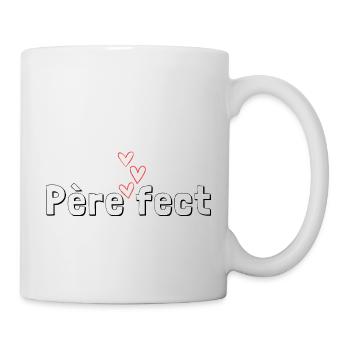 Père fect - Mug blanc - blanc - Droite
