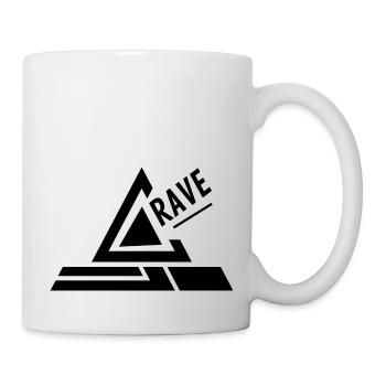 RAVE - Tasse - Weiß - Rechts