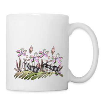 Fourmis - Mug blanc - blanc - Droite