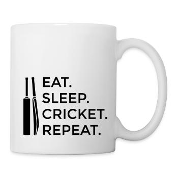 Cricket Dicton Cadeau Cricket Fan Team Cricket - Mug blanc - blanc - Droite