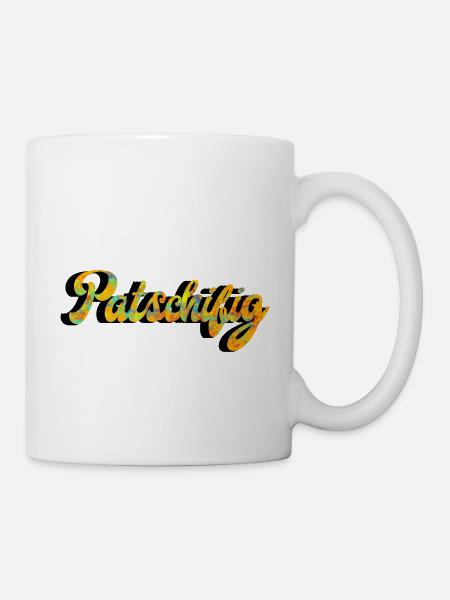 Patschifig - Tasse - Weiß
