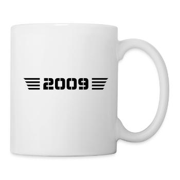 Year of birth Birthday Born In - Made in 2009 - Mug - white - Right