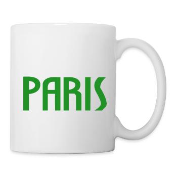 Paris - Mug blanc - blanc - Droite