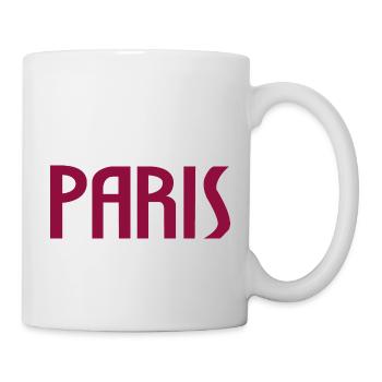 Paris - Mug blanc - blanc - Droite