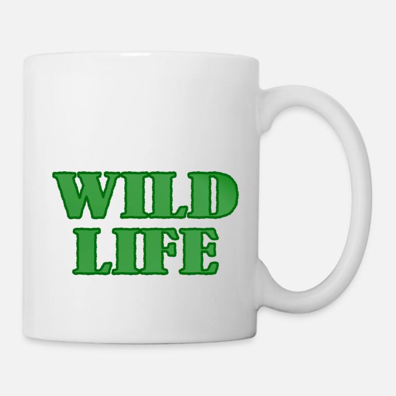 La vie sauvage en VOUS - Mug blanc - blanc