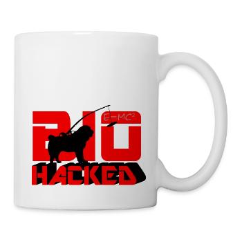 Bio Hacked - Mug - white - Right