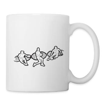 Amateurs de basket-ball Basketteurs de basket-ball - Mug blanc - blanc - Droite