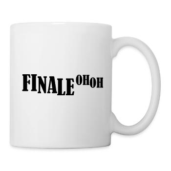 Finale | Fußball Frauenfußball Handball Turnier - Tasse - Weiß - Rechts