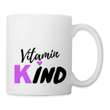 Vitamin Kind - Tasse - Weiß - Rechts