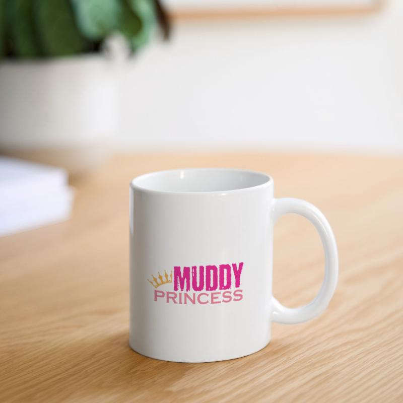 Chemise de course boueuse boue course à obstacles ocr Team princes Mug blanc