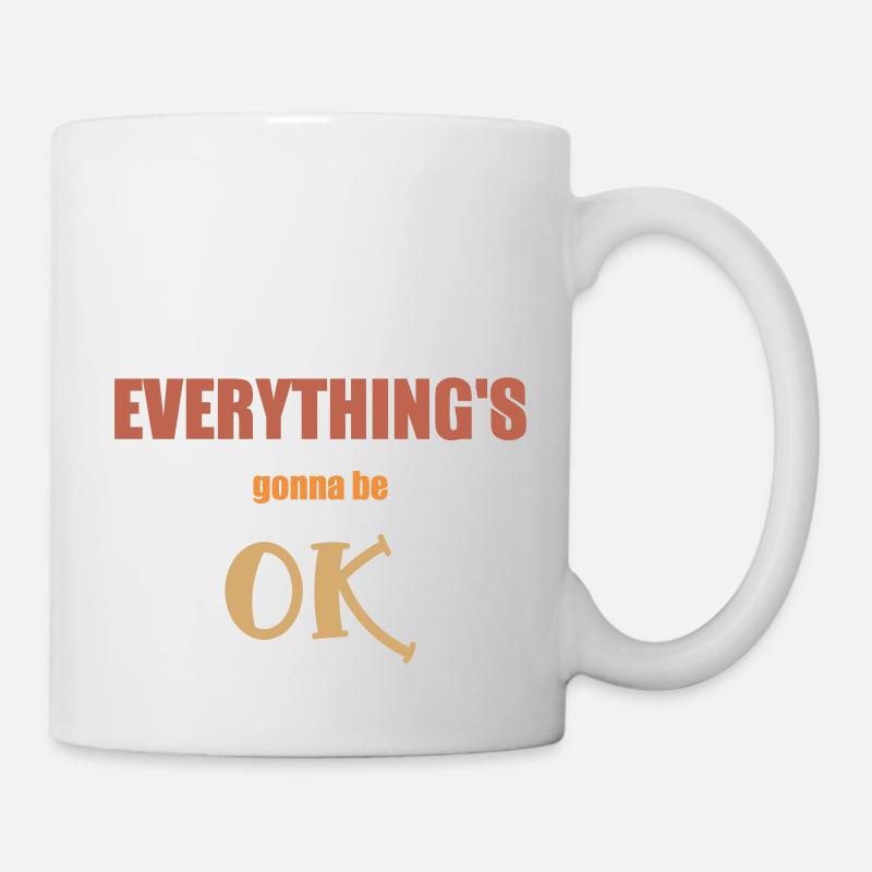 Tout va bien se passer - Mug blanc - blanc