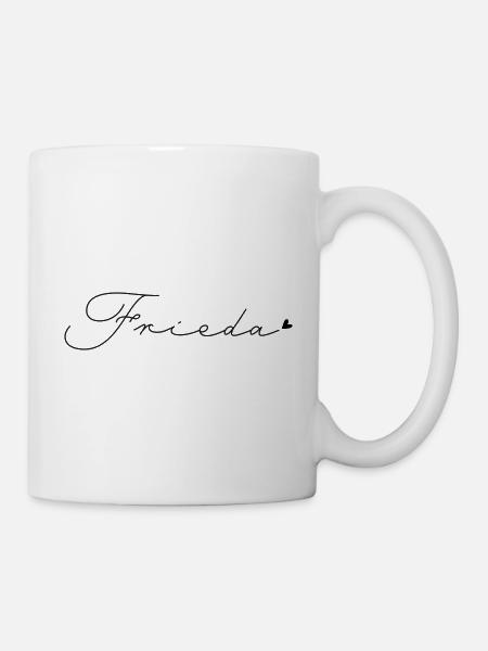 Name Frieda - Tasse - Weiß