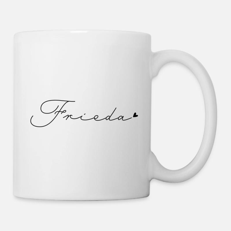 Name Frieda - Tasse - Weiß