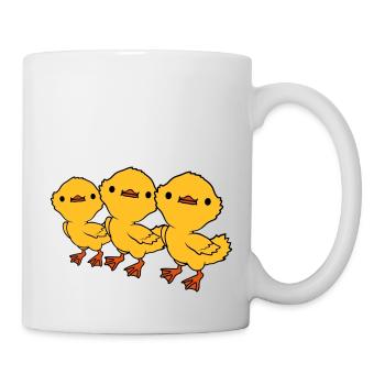 3 Ducklings Friends Team - Mug - white - Right