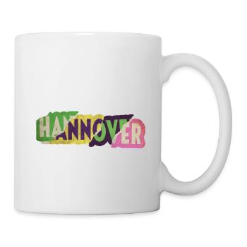 Hanovre Allemagne City Font Punk Rétro - Mug blanc - blanc - Droite