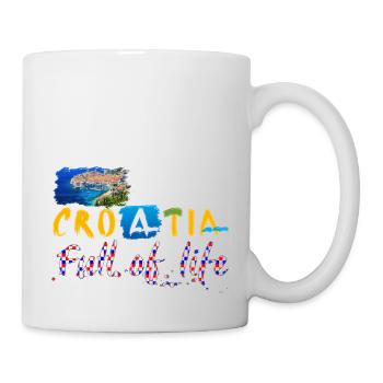 Croatie Croate Hrvatska Croatie Croates Croates Croates - Mug blanc - blanc - Droite