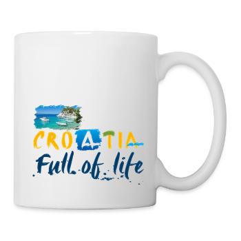 Croatie Croate Hrvatska Croatie Croates Croates Croates - Mug blanc - blanc - Droite