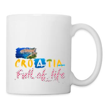 Croatia Croatian Hrvatska Croatia Croats Croat - Mug - white - Right