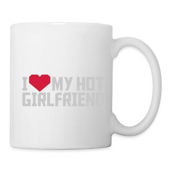 J’aime ma petite amie - Mug blanc - blanc - Droite