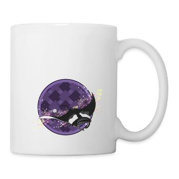 Raie manta - Mug blanc - blanc - Droite